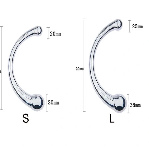 Stainless Double Elegant Ended Steel Hook Anal 5858 1031
